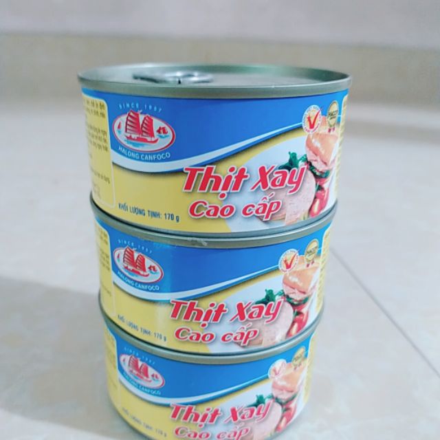 Thịt lợn xay cao cấp hạ long 170g/1 hộp