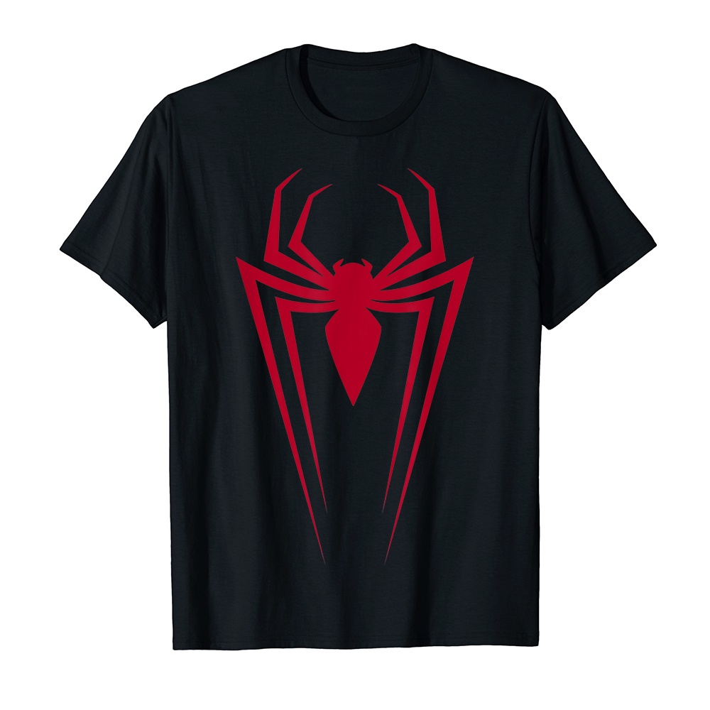 Áo thun cotton unisex HTFashion in hình Marvel Spider-Man Icon Graphic-9176