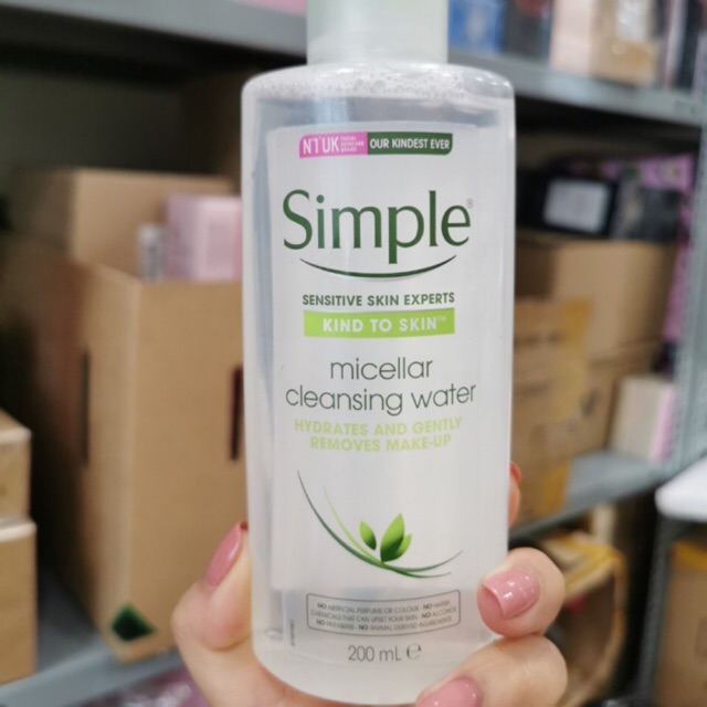 Nước Tẩy Trang Simple Micellar 200ml