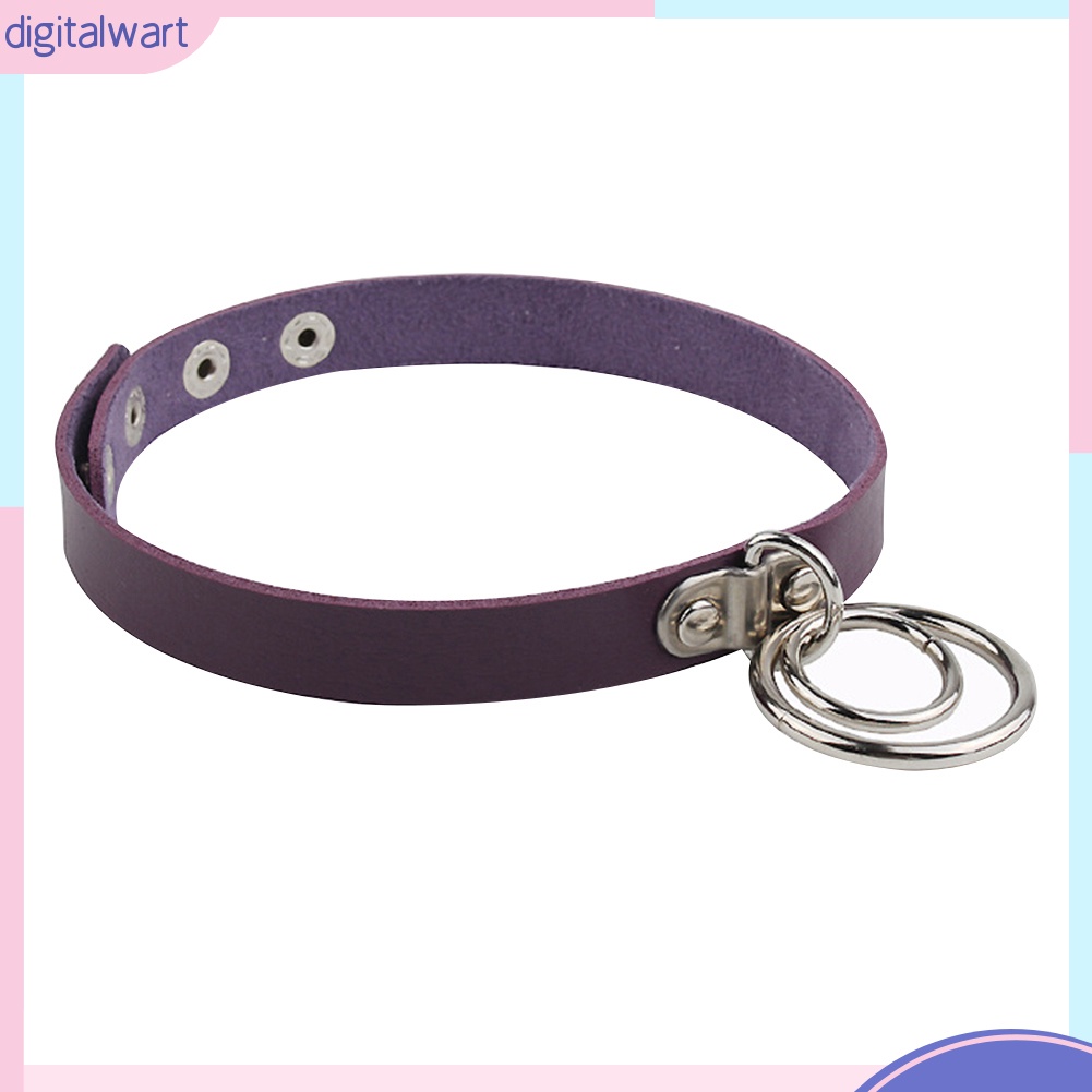 Vòng Cổ Choker Giả Da Thời Trang Cá Tính Dành Cho Nữ