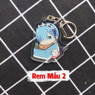 Móc Khóa Anime Re:Zero (Ôm Đồ)