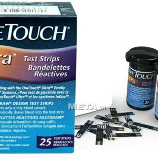 Que thử đường huyết One touch ultra