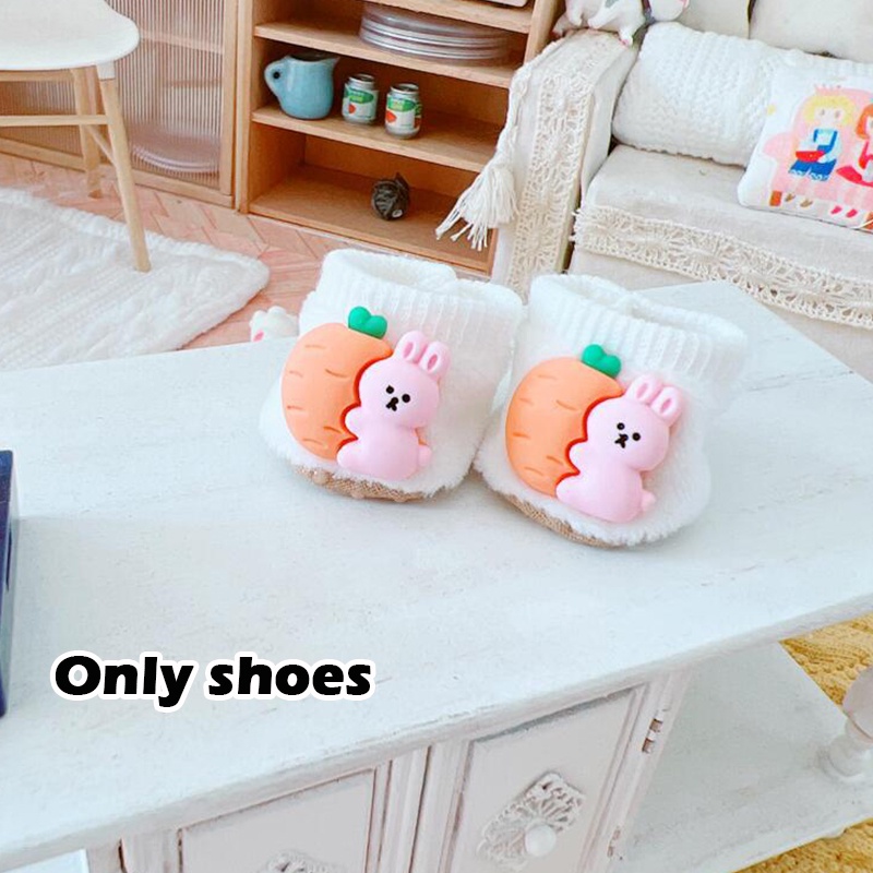 Set Búp Bê Hình Thỏ Đeo Túi 20cm Đáng Yêu