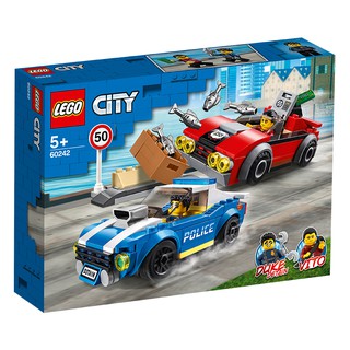 Đồ chơi lắp ráp LEGO CITY - Truy Đuổi Trên Cao Tốc 60242