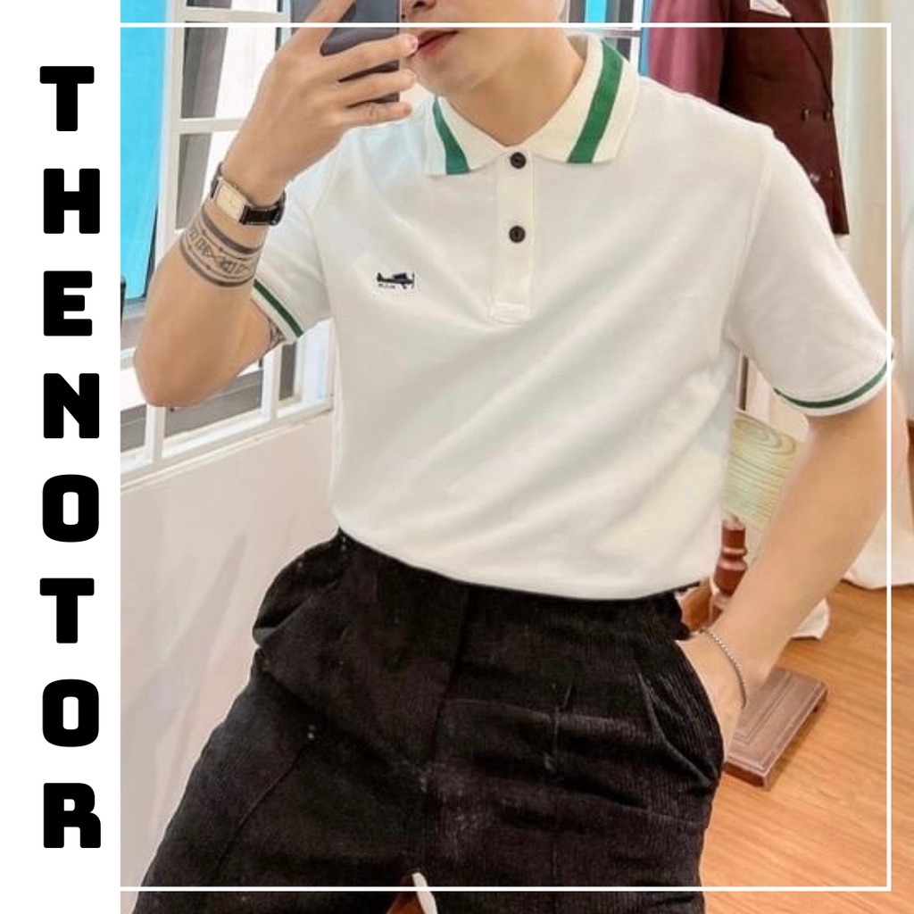 Áo polo nam cao cấp The Notor phong cách Sartorial, chất liệu vải cá sấu Cotton mềm mịn chuẩn form