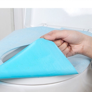 Bộ 10 Miếng Giấy Lót Bồn Cầu Chống Thấm Nước Dùng Một Lần