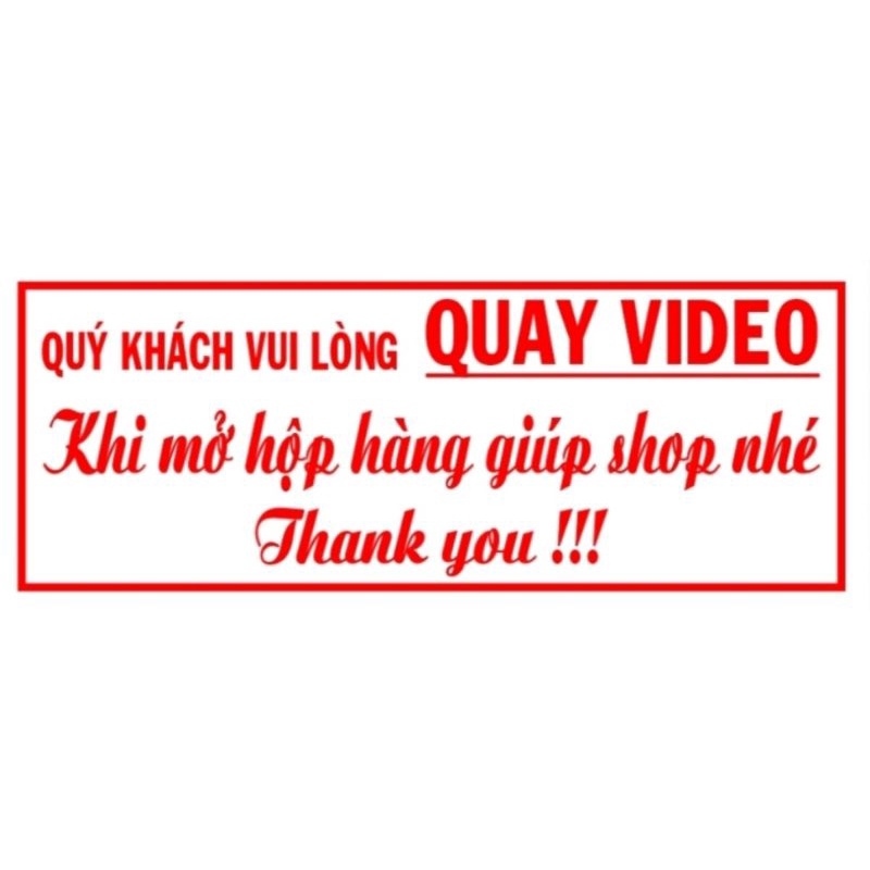Con Dấu Khắc Chữ Kí, Tên Shop, tích điểm, Quay Video Khi Bóc Hàng, Mã số thuế Theo Yêu Cầu Giá Rẻ xanh, đỏ