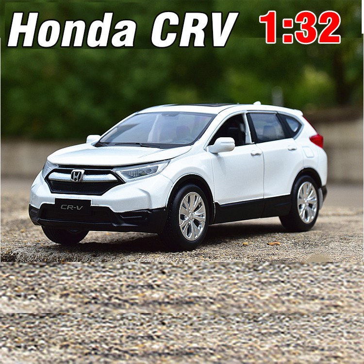 Mô hình xe ô tô đồ chơi Honda CRV tỉ lệ 1:32 bằng kim loại đồ chơi trẻ em