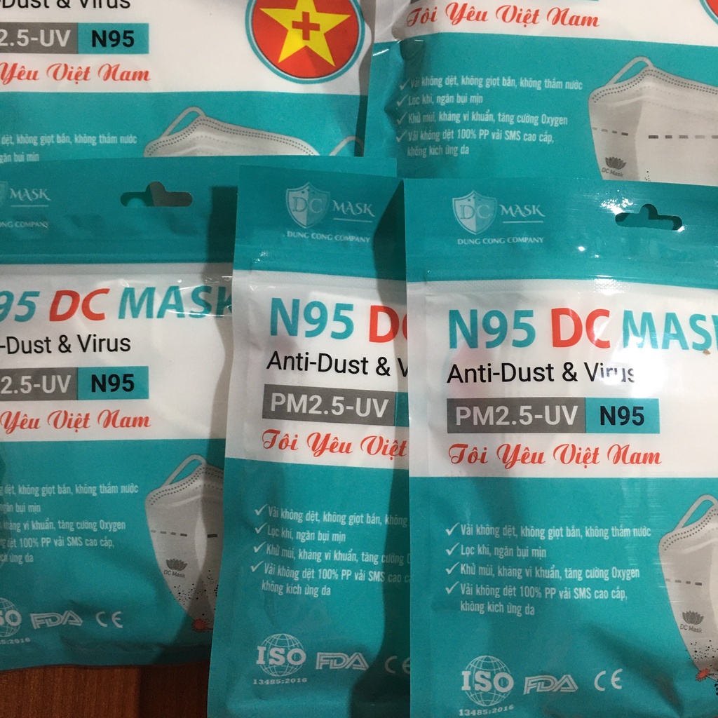 Khẩu trang y tế N95 DC Mask Chính hãng giá rẻ