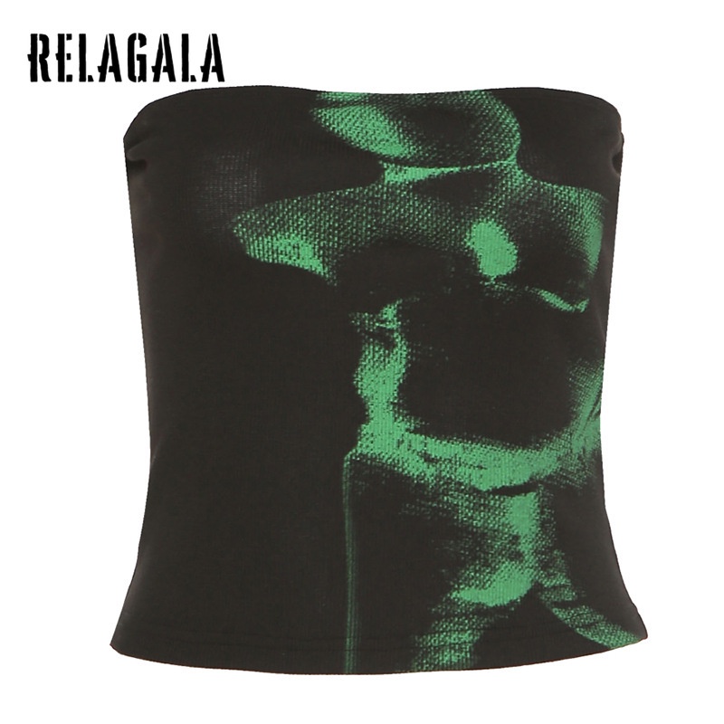 Áo Croptop Trễ Vai Màu Trơn Dáng Ôm Thời Trang Quyến Rũ Cho Nữ | BigBuy360 - bigbuy360.vn