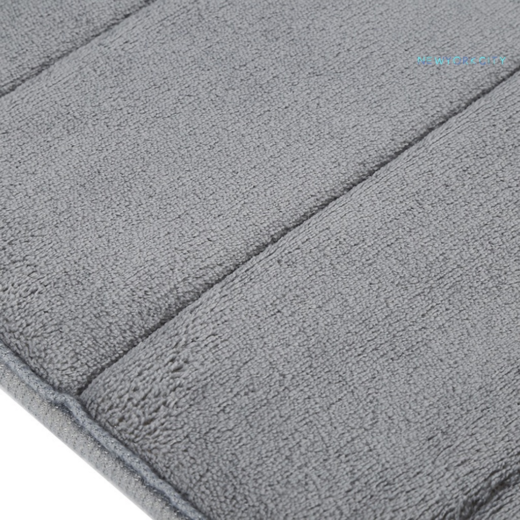 Thảm Lót Sàn Nhà Vệ Sinh Bằng Memory Foam Dày Dặn Chống Trượt Tiện Dụng Cho Spa