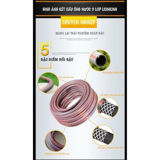 Vòi Xịt Đa Năng Tưới Cây Cuộn Dây Xịt Nước Ống Dẫn Nước Siêu Bền TOLSEN TOTAL INGCO TONYDX LIONKING phi 16 - 20 - 25