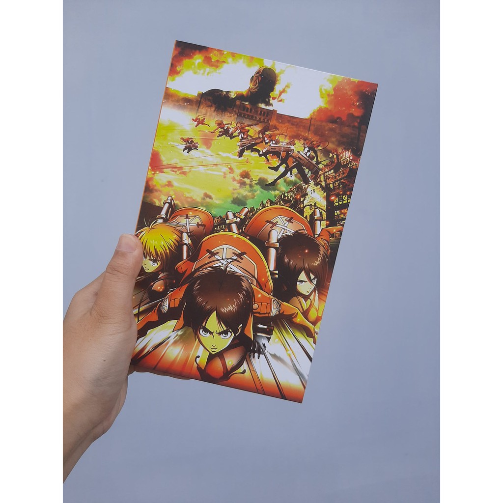 Bộ sưu tập phụ kiện Attack on Titan 2 mẫu loại 7 và 12 món - Baystore