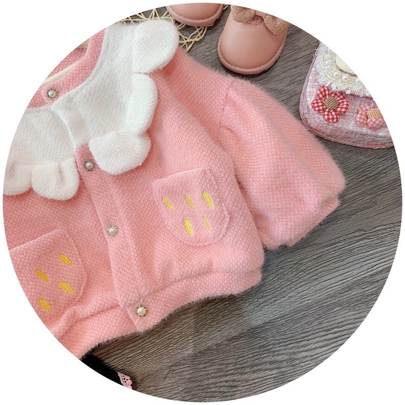 Ao khoác len lì cho bé