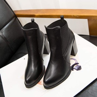 [ORDER] Chelsea Boot cao gót mũi nhọn sang chảnh