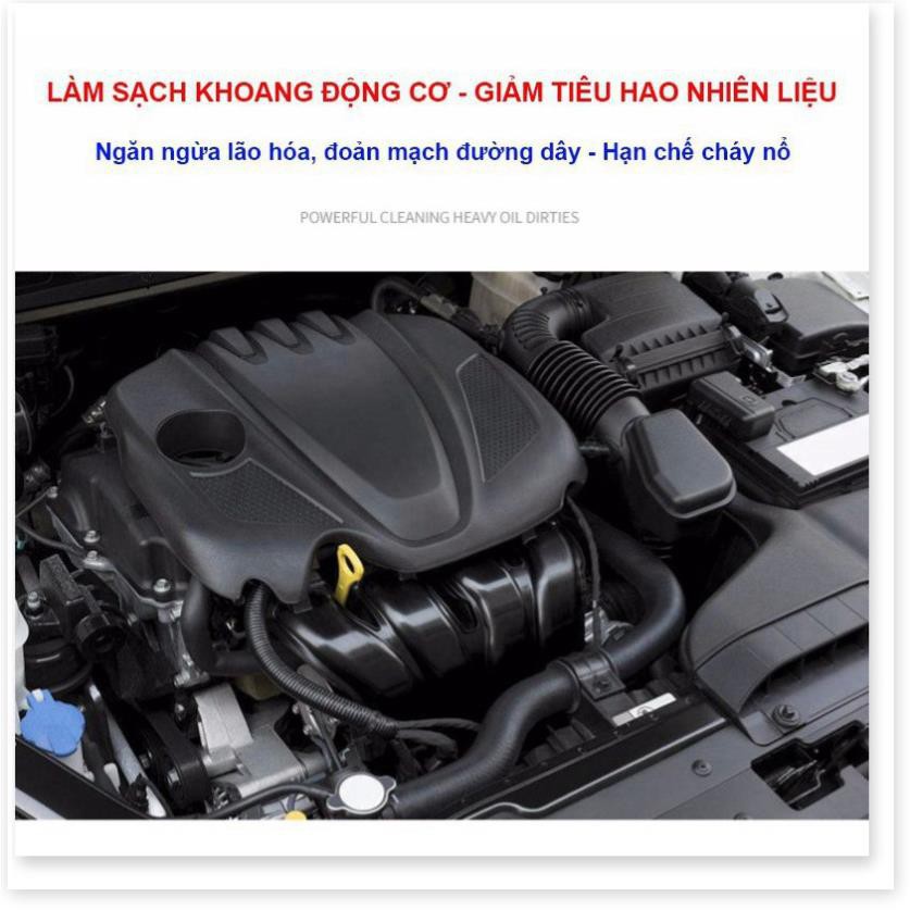 [HOT]Chai Xịt Vệ Sinh Động Cơ Ô tô - Loại Bỏ Nhanh Vết Bẩn Dầu Mỡ Khoang Máy Xe Hơi - JNX Engine Clean 500ml - BAOBAO