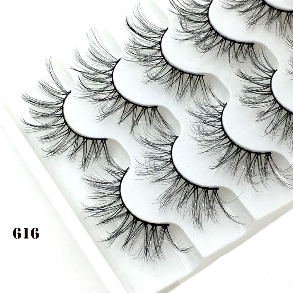 ME Set 5 Cặp Lông Mi Giả 3D Dành Cho Nữ