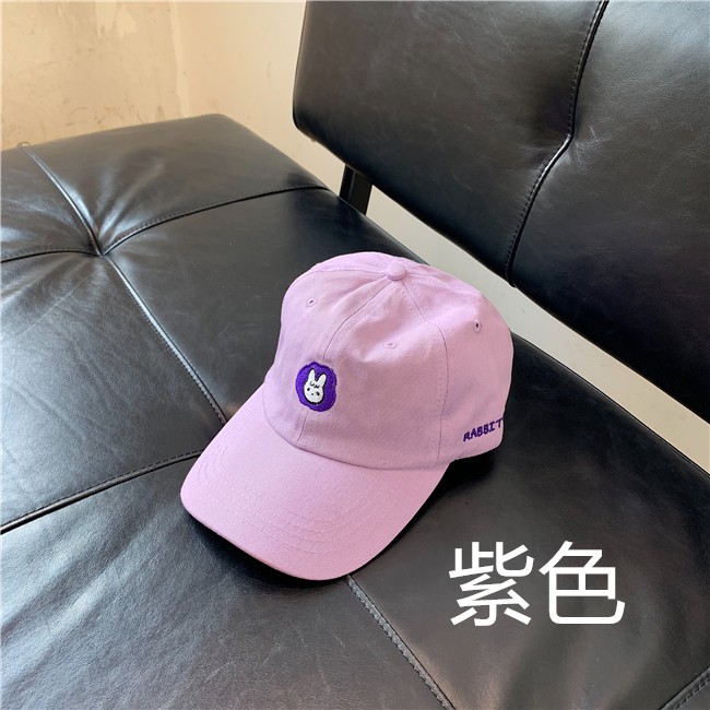 Mũ Lưỡi Trai Mềm Thêu Hình Động Vật Dễ Thương Phong Cách Nhật Hàn Thời Trang Xuân Thu Cho Nam Và Nữ
