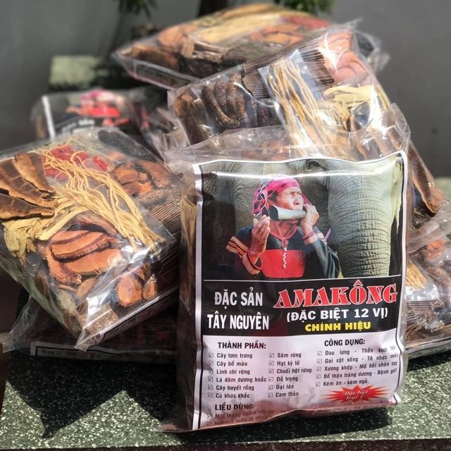 gói amakong đủ vị