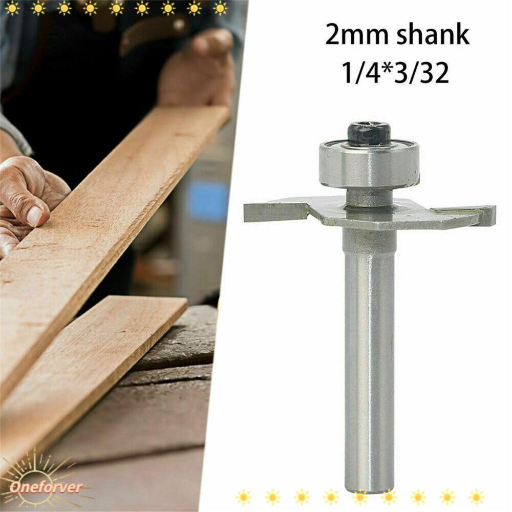 Mũi Phay Router Cắt Rãnh 2mm Bền Bỉ Hình Chữ T