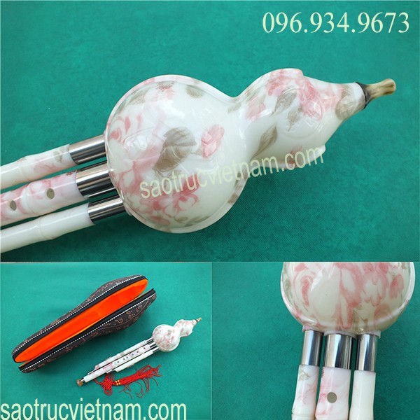 Sáo Bầu Hồng Ngọc PB5