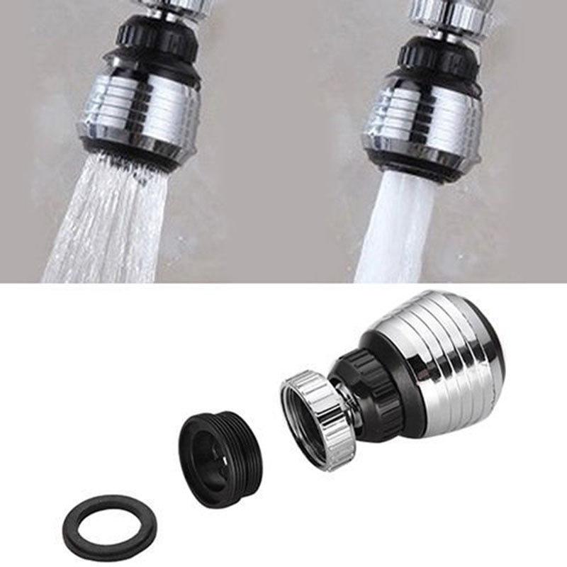Đầu Vòi Lọc Hỗ Trợ Tiết Kiệm Nước Có Thể Xoay 360 Độ Tiện Dụng