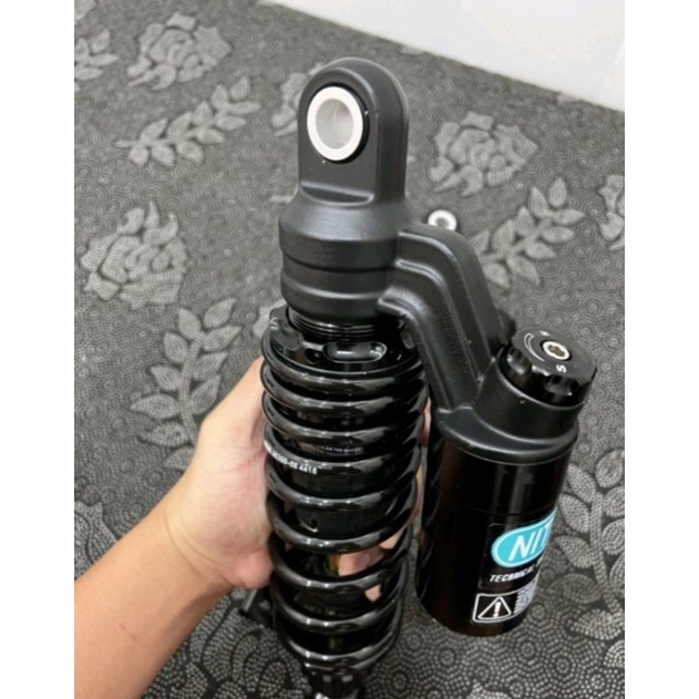 Phuộc NITRON có bình dầu - TY VÀNG cho tay ga AIR BLADE ,NOUVO, SH Ý...