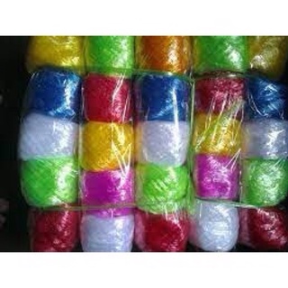 Set 5 cuộn dây nhỏ buộc đồ, đóng hàng nhiều sắc màu (giao màu ngẫu nhiên)