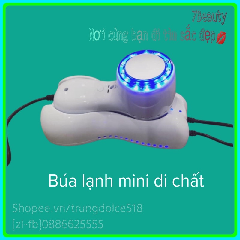 Búa lạnh mini điện di lạnh massage dùng trong spa