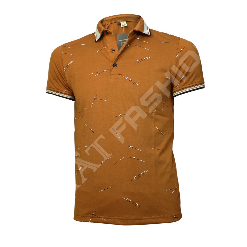 Áo Thun Nam Có Cổ 💕𝘍𝘳𝘦𝘦𝘴𝘩𝘪𝘱💕 Áo Polo Nam Tay Ngắn Heyboy Xược Thun Cotton Mềm Mịn 4 Màu 4 Size - Mã PS0008 - STAND | BigBuy360 - bigbuy360.vn