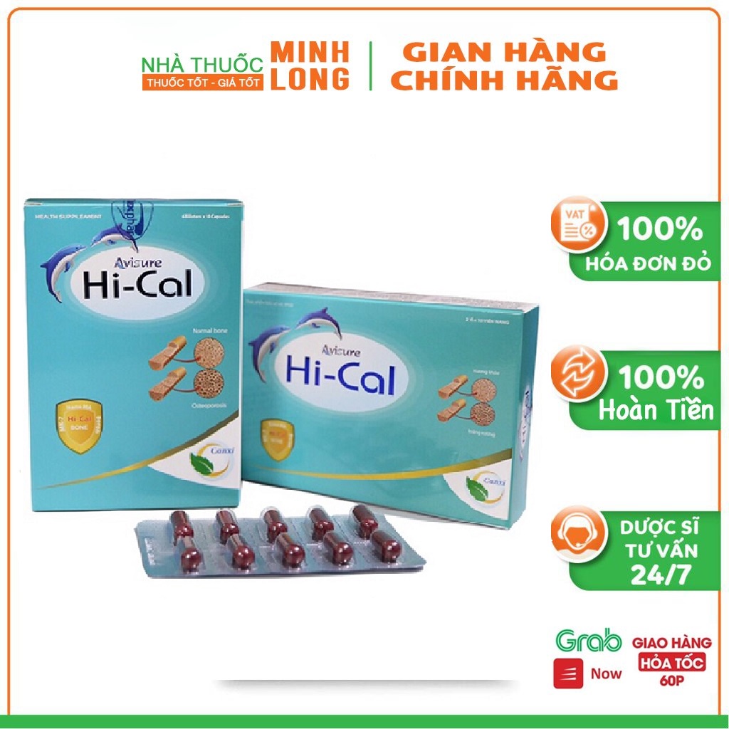 HiCal Canxi Nano tự nhiên cho phụ nữ mang thai và cho con bú