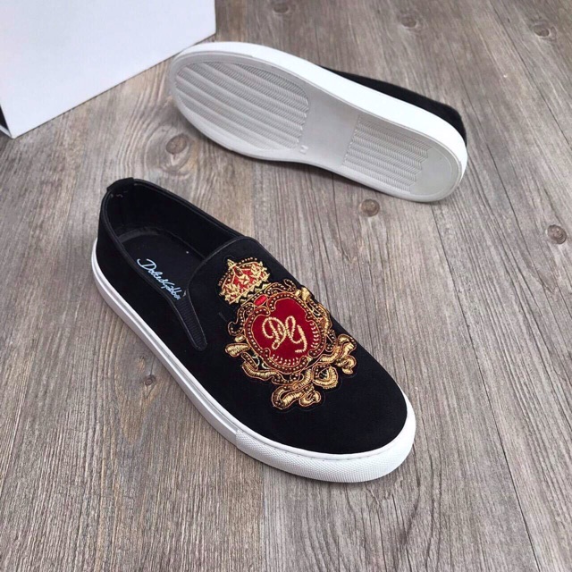 Giầy lười thêu đỏ nam ( giầy D/G ) | BigBuy360 - bigbuy360.vn