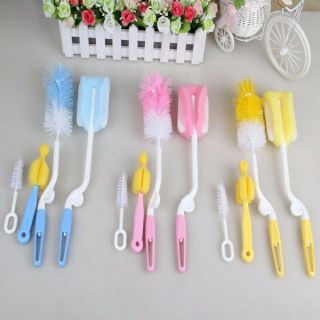 🏰 hcm 🏰 bộ cọ súc bình sữa 4 chi tiết cao cấp