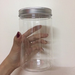 Hủ nhựa trong suốt nắp nhôm hủ PET đựng đồ ăn gia vị các loại hạt