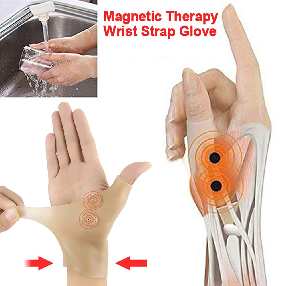 Găng Tay Từ Tính Hỗ Trợ Giảm Đau Ngón Tay / Cổ Tay