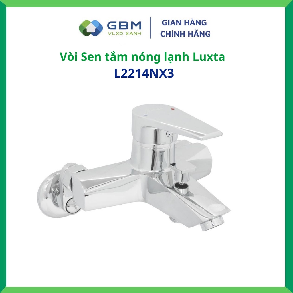 [Mã BMBAU300 giảm 10% đơn 499K] Vòi Sen Tắm Nóng Lạnh Luxta L2214NX3 -VLXD XANH