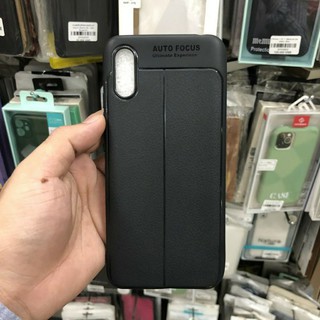 Ốp lưng dẻo cho Xiaomi Redmi 10A/redmi 9A Vân giả da Auto Focus