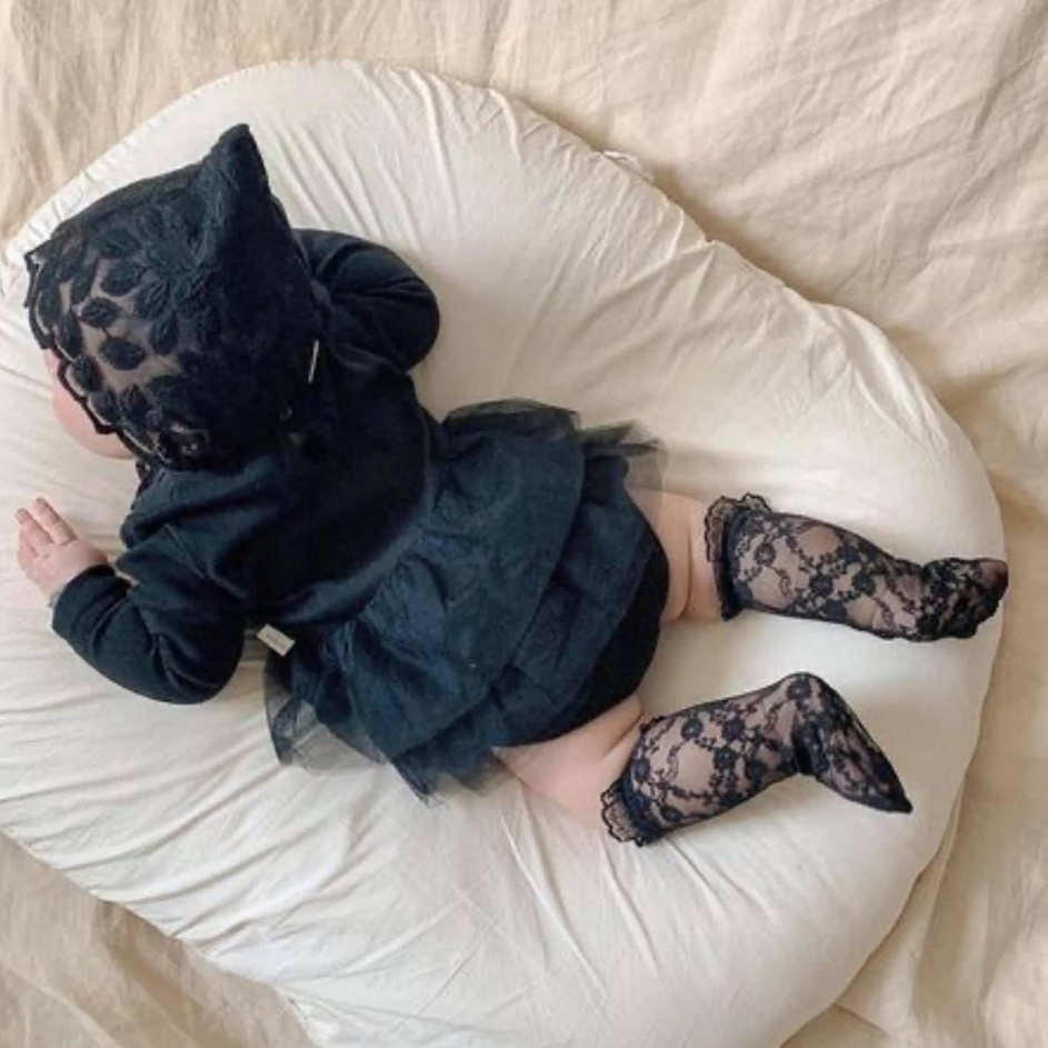 Tất ren handmade Hàn Quốc siêu xinh cho bé gái