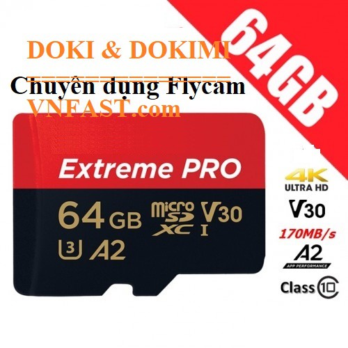 Thẻ nhớ U3 pro Chuyên dụng cho Flycam - Chính hãng nội địa | WebRaoVat - webraovat.net.vn