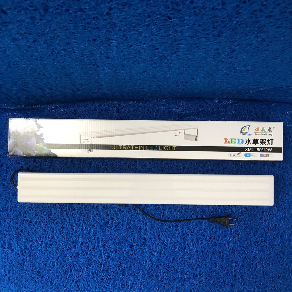 ĐÈN LED BỂ CÁ XML 60 CM ÁNH SÁNG TRẮNG - 3 MÀU