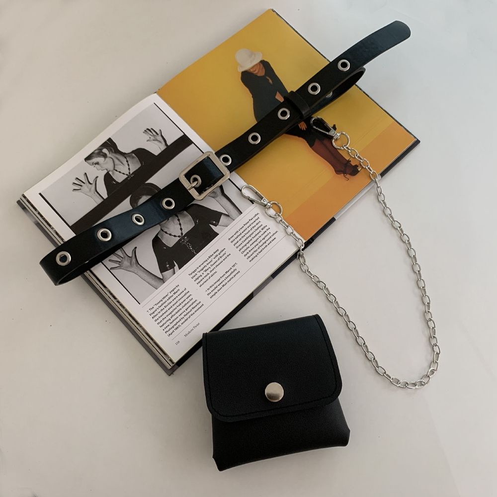 Thắt lưng da bản nhỏ dễ điều chỉnh phong cách Hàn Quốc thời trang dành cho nữ