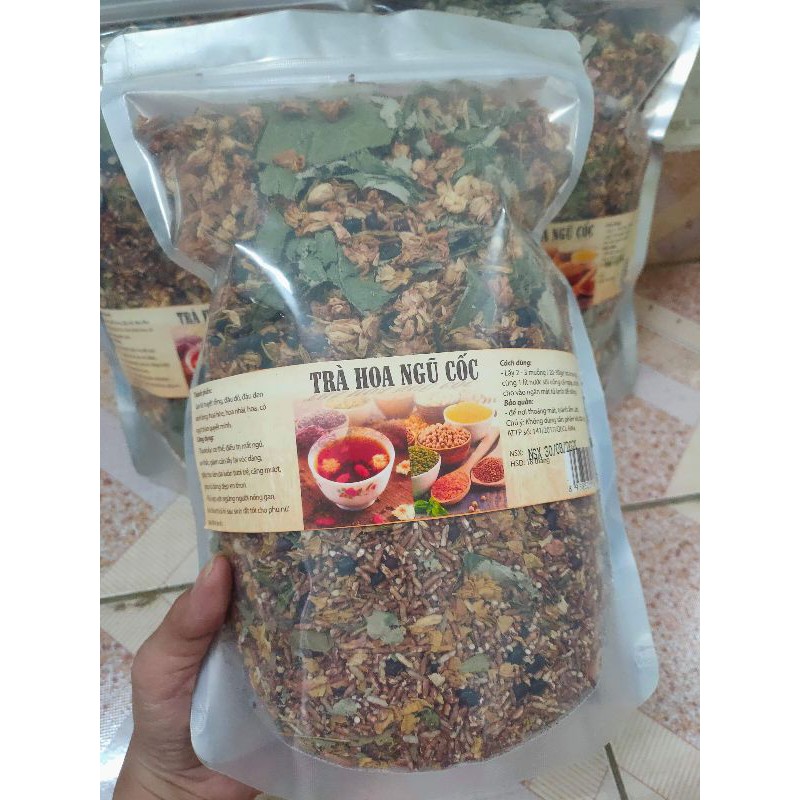 Trà hoa ngũ cốc rang sẵn thơm ngon gói 1kg