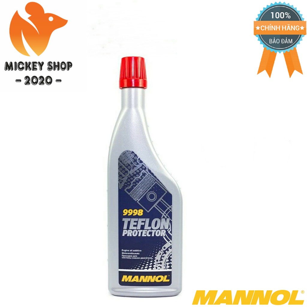 [Pro] Tăng Độ Trơn Và Giảm Ma Sát Tối Đa Cho Động Cơ MANNOL 9998–200ML Teflon Protector, Hàng Chính Hãng -Mickey2020shop