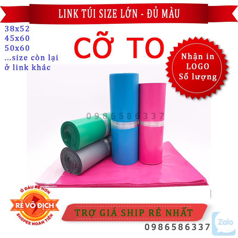 [8HEO HN] [BIG SIZE]Túi niêm phong đóng hàng size lớn và siêu lớn-link tổng hợp,giá rẻ,trợ giá ship iZamo [Hàng Xịn]