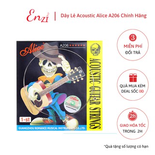 Mua Dây lẻ guitar acoustic Alice A206 AW436 cho đàn guitar dây sắt chính hãng Enzi