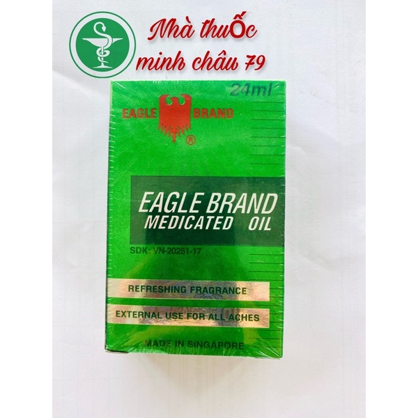 Dầu gió xanh con ó mỹ 24ml