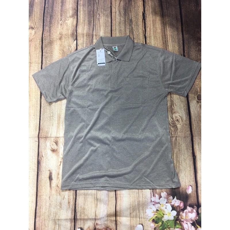 Áo thun nam trung niên có túi trái táo dưới 85kg chất mỏng mát mặc nhà