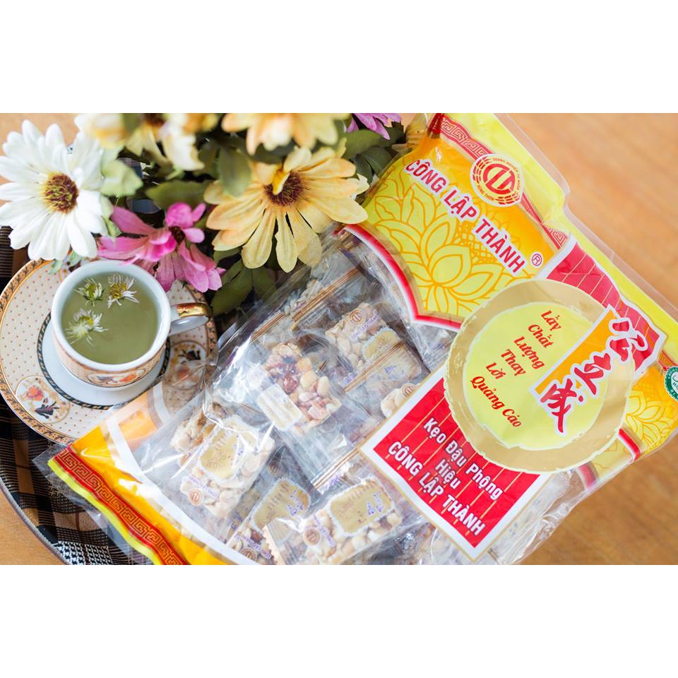 Kẹo Đậu Phộng Loại 1 Nhiều Đậu Phộng - Kẹo Thèo Lèo -   ĐẶC SẢN SÓC TRĂNG - Công Lập Thành - Rất Ngon