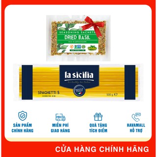 Tặng Kèm Gói Basil - Mì Ý La Sicilia gói 500gr