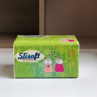 Khăn giấy bột tre lau mặt Slisoft